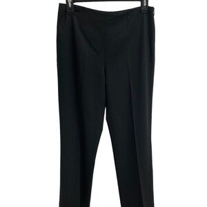 Ralph Lauren Ladies Black‎ Label Dark Gray Classic 96% Wool Trousers Size 8